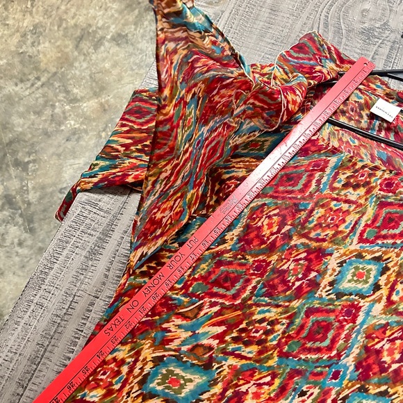 Colorful Ruffle Blouse - Picture 10 of 13